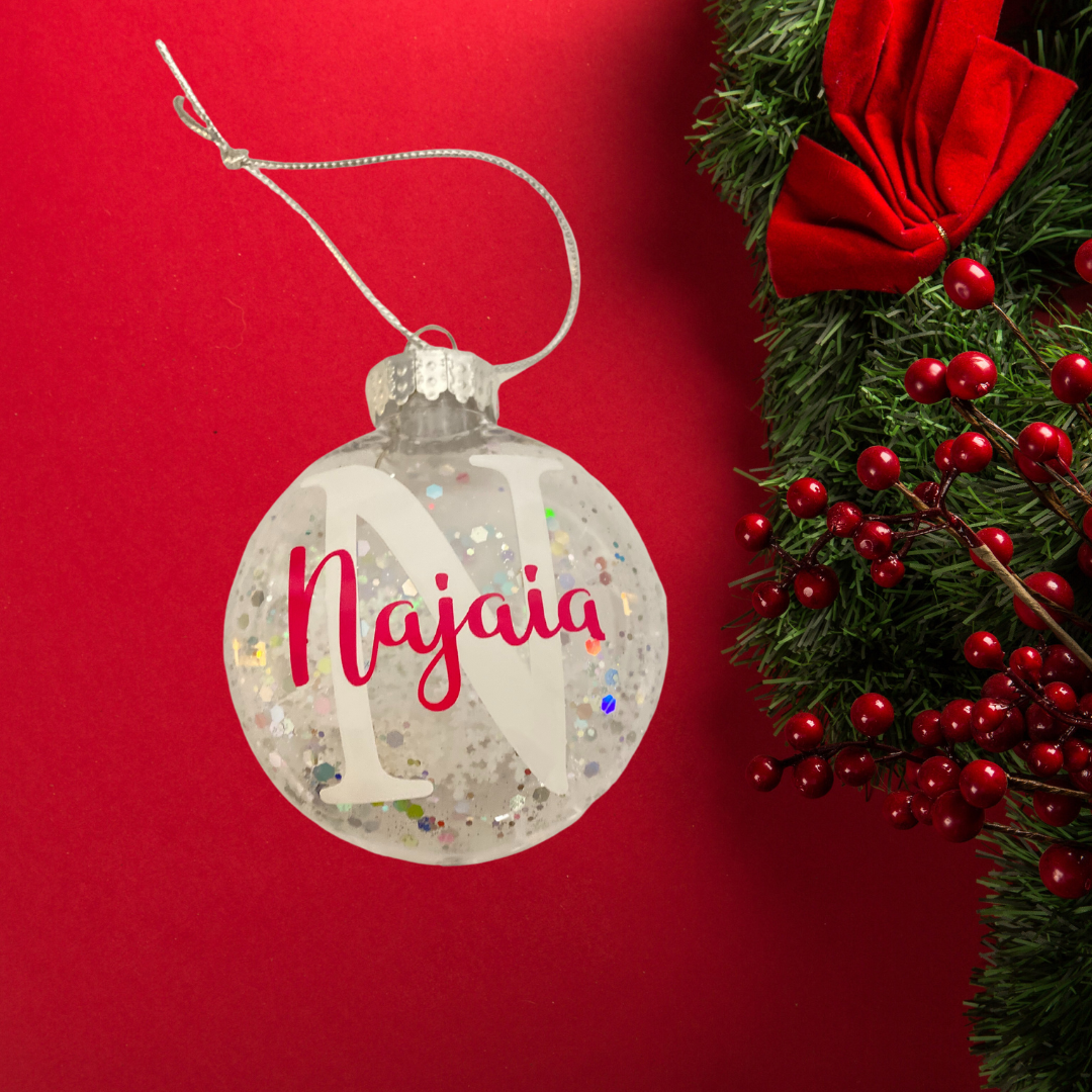 Layered Personalized Christmas Ornament