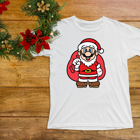 Santa Mario T- Shirt