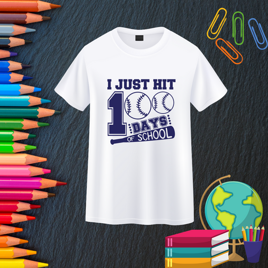 I Just Hit 100 Days T- Shirt