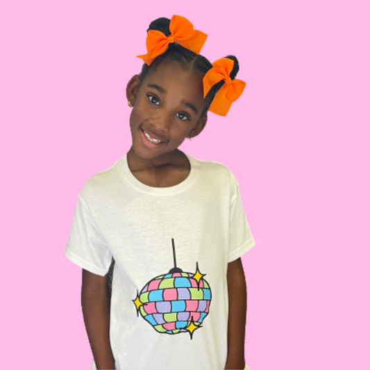 Colorful Disco Ball T- Shirt