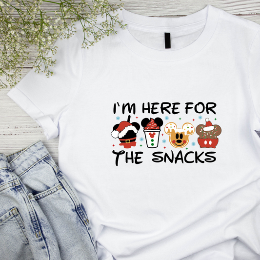 I'm Here For The Snacks T-Shirt