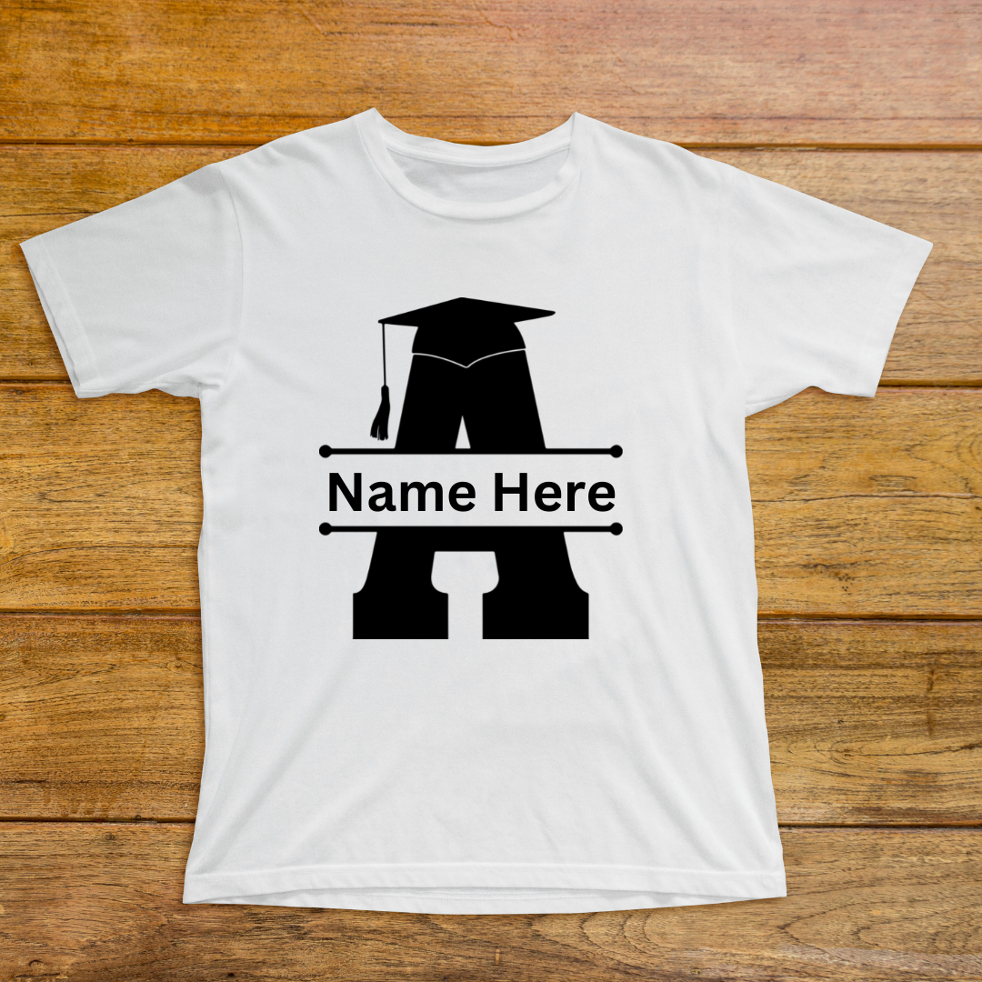 Letter Graduate T- Shirt