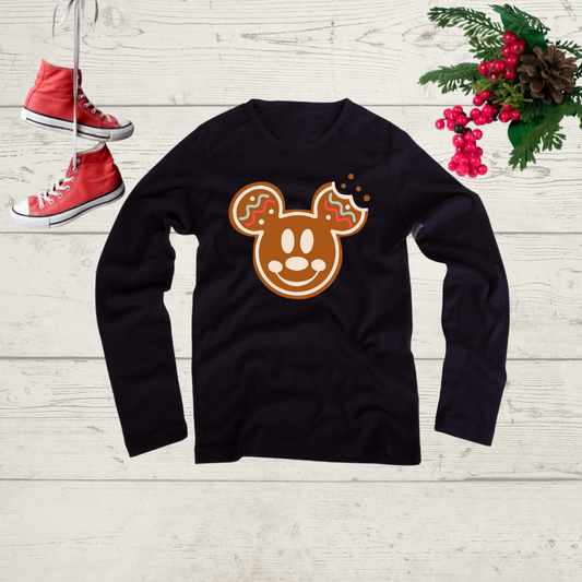 Mickey Gingerbread Long Sleeve