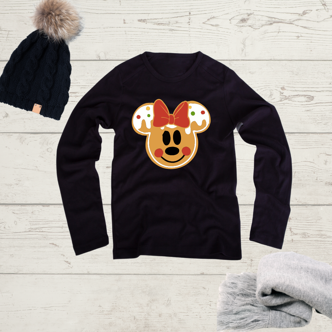 Minnie Gingerbread Long Sleeve