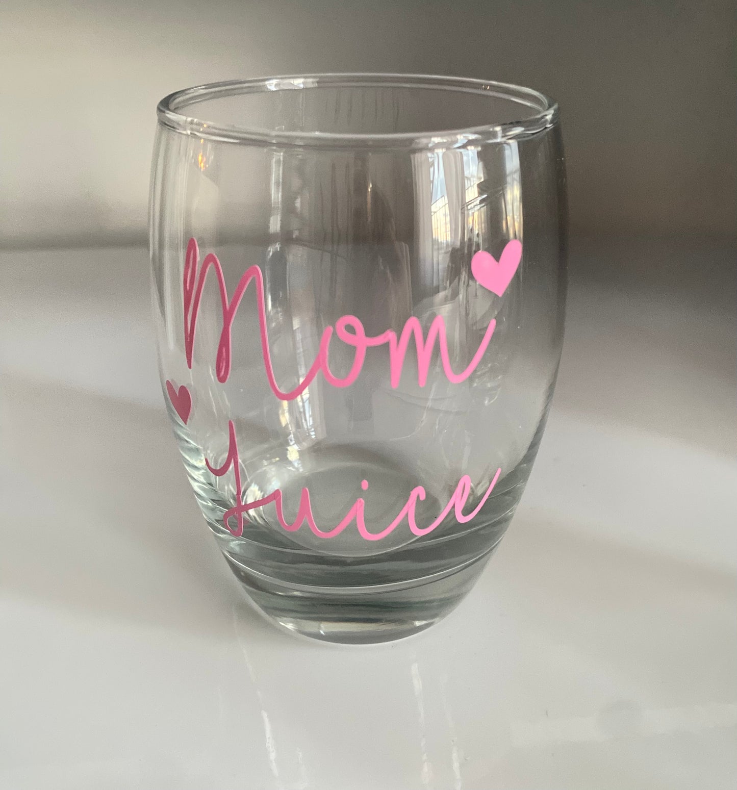 Mom Juice Glass Cup