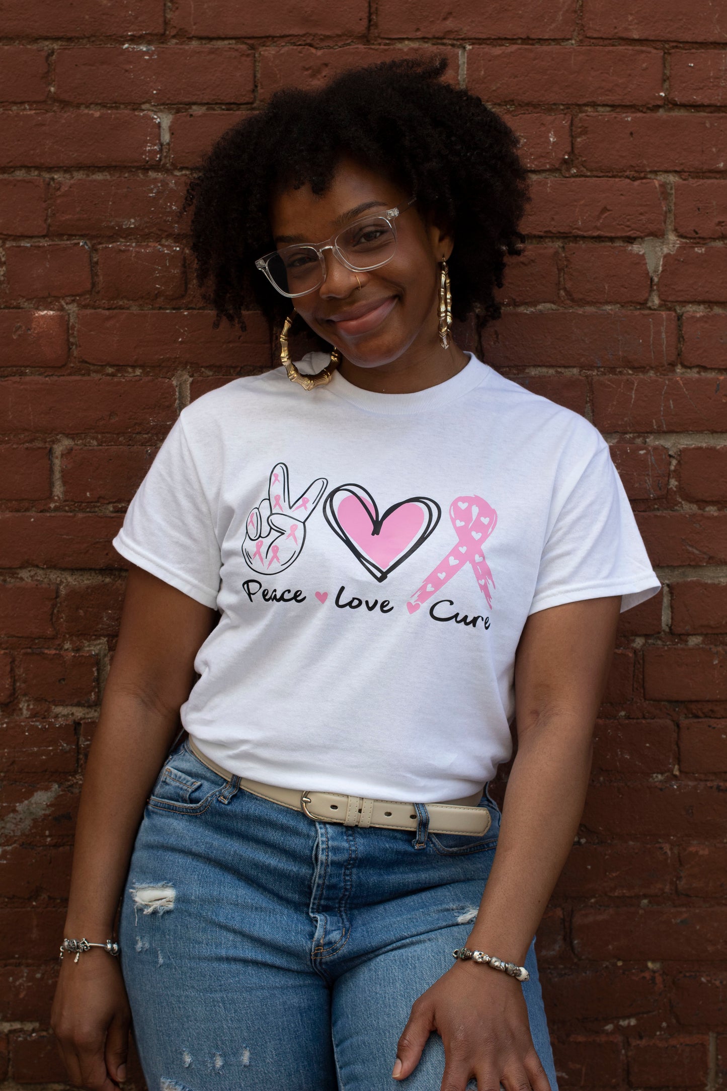 Peace Love Cure T-Shirt