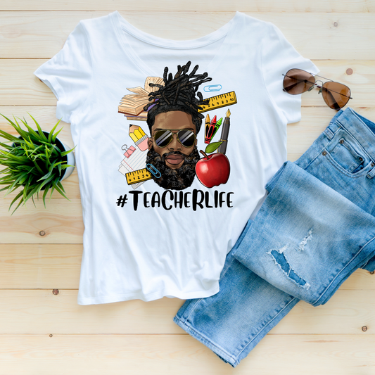 Male Teacher Life T-Shirt